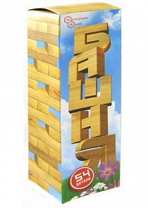 Настольная игра - Башня, 54 детали (Бэмби, ДНИ 119)